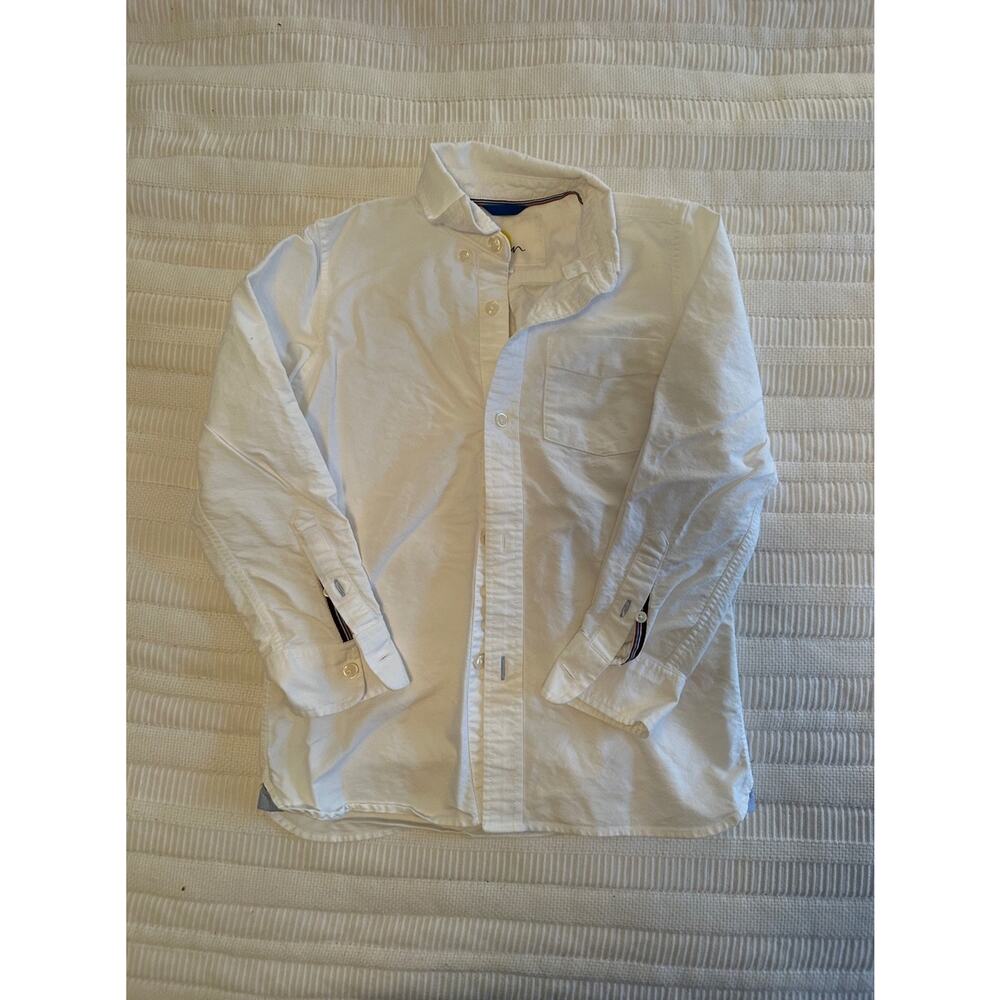 Mini Boden NWOT 8-9y White Button Down